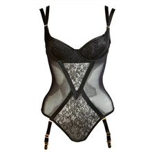 Load image into Gallery viewer, Something Wicked Annabel See-Through Lace Bodysuit