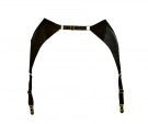 Something Wicked Ava Leather Suspender Belt