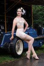 Load image into Gallery viewer, What Katie Did Retro Seamed Stockings Natural