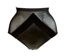 Load image into Gallery viewer, Something Wicked Ava Mini Leather High Waist Brief