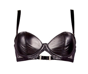 Something Wicked Montana Leather Balconette Bra