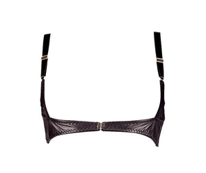 Something Wicked Montana Leather Harness Bra